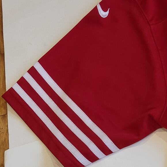 SF 49ers #19 Deebo Samuel Red Stitched Football NFL On Field Jersey Men's XXXL - Picture 4 of 9